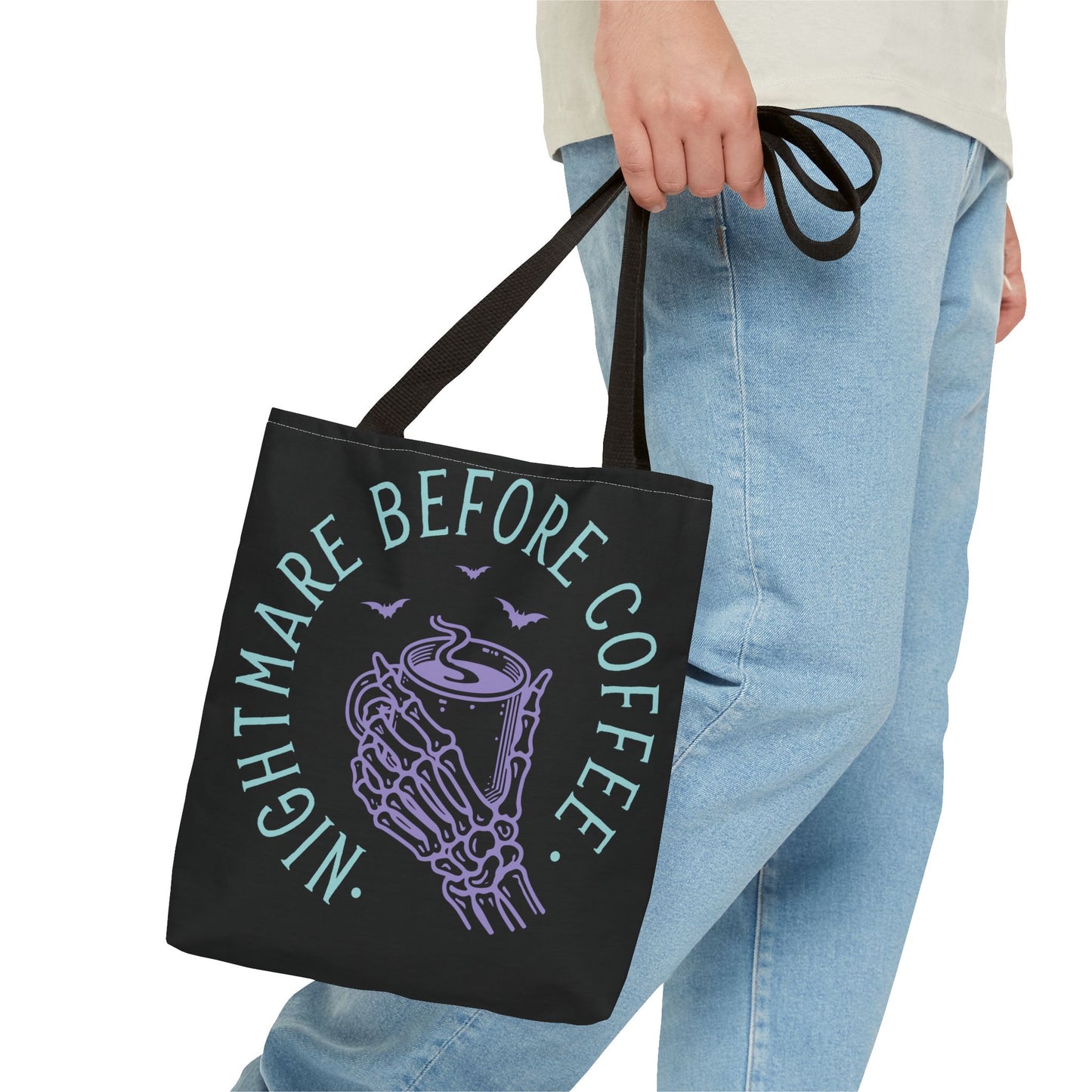 Nightmare Before Coffee - Tote Bag (AOP)