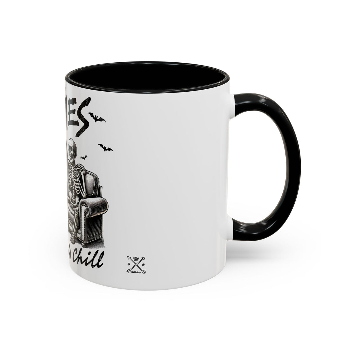 Horror Movies and Chill - Accent Coffee Mug (11, 15oz)