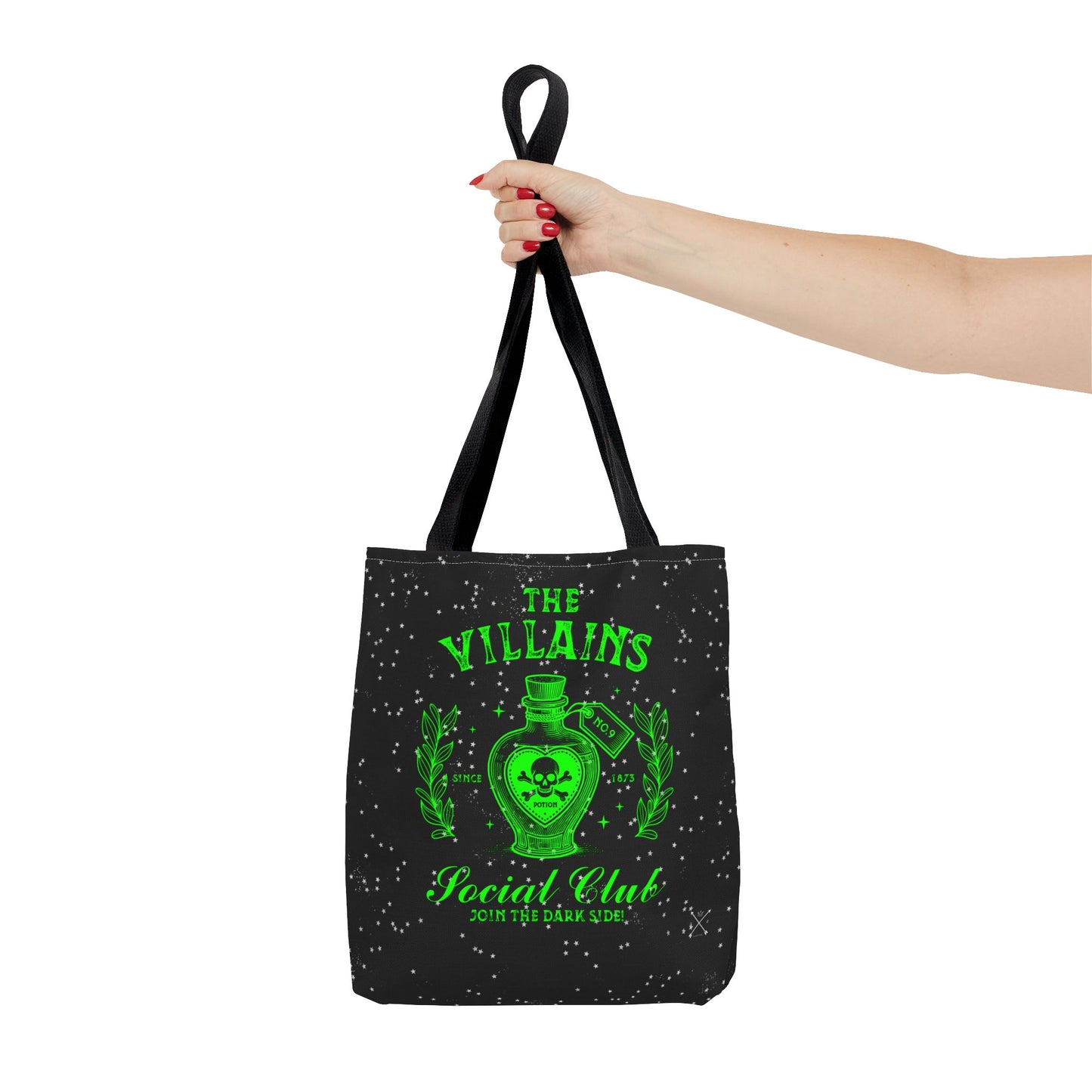 The Villains Social Club (Green) - Tote Bag (AOP)