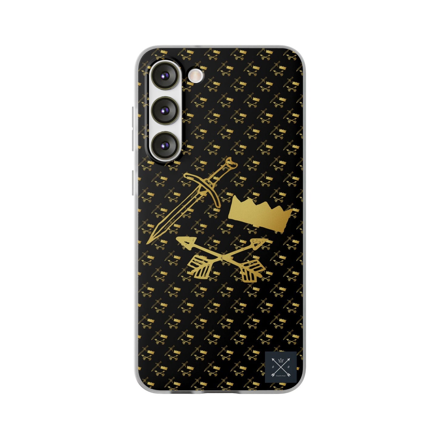 Gold and Bold Warrior - Flexi  Phone Cases
