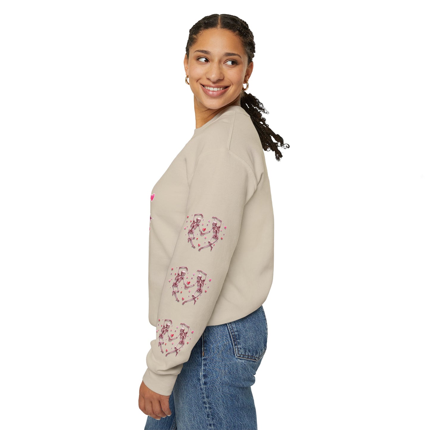 Dancing Skeleton Lovers - Crewneck Sweatshirt