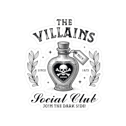The Villains Social Club - Kiss-Cut Stickers
