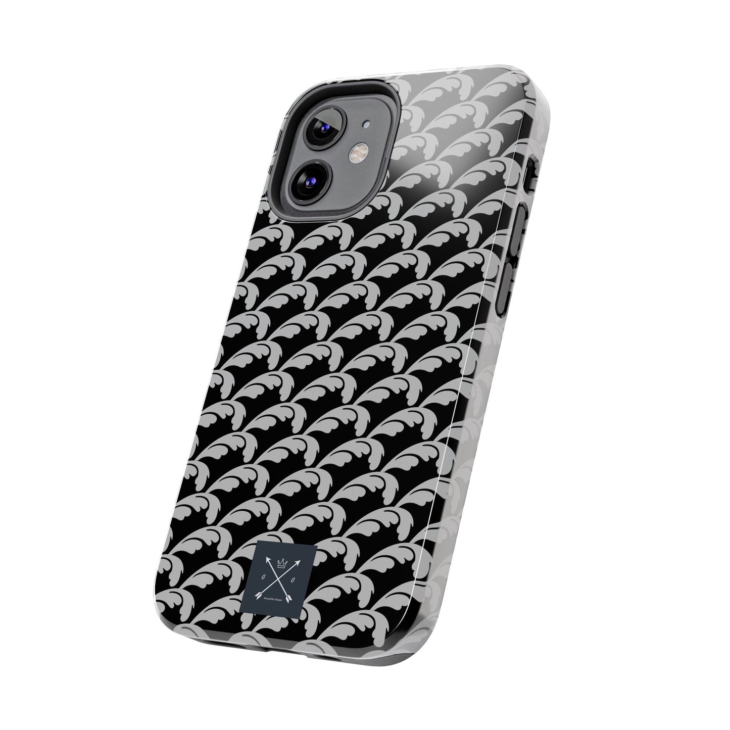 Beautiful Beloved One Flourish (silver/black) - Tough Phone Cases