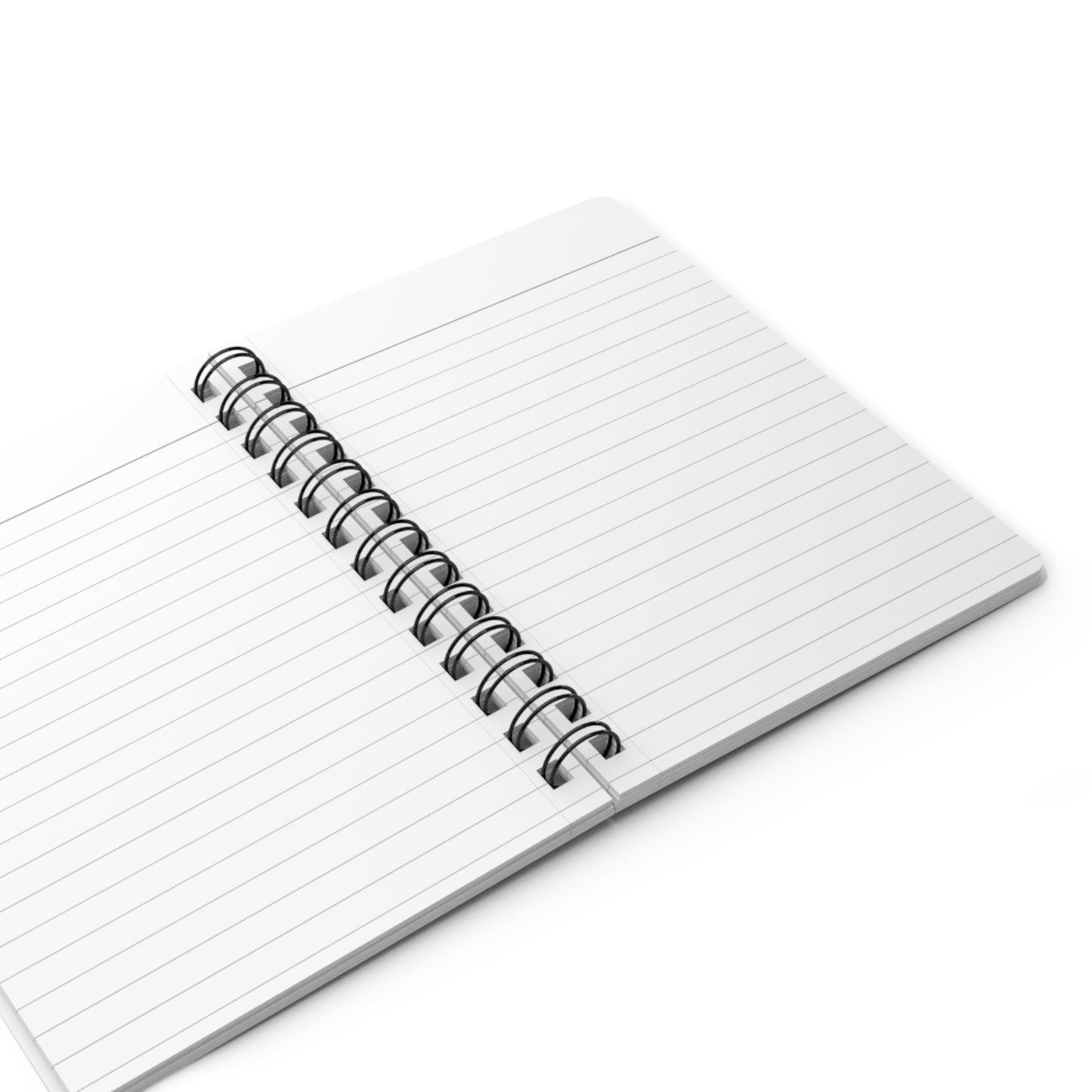 Love is Golden Watercolor (white) - Spiral Notebook - Ruled Line