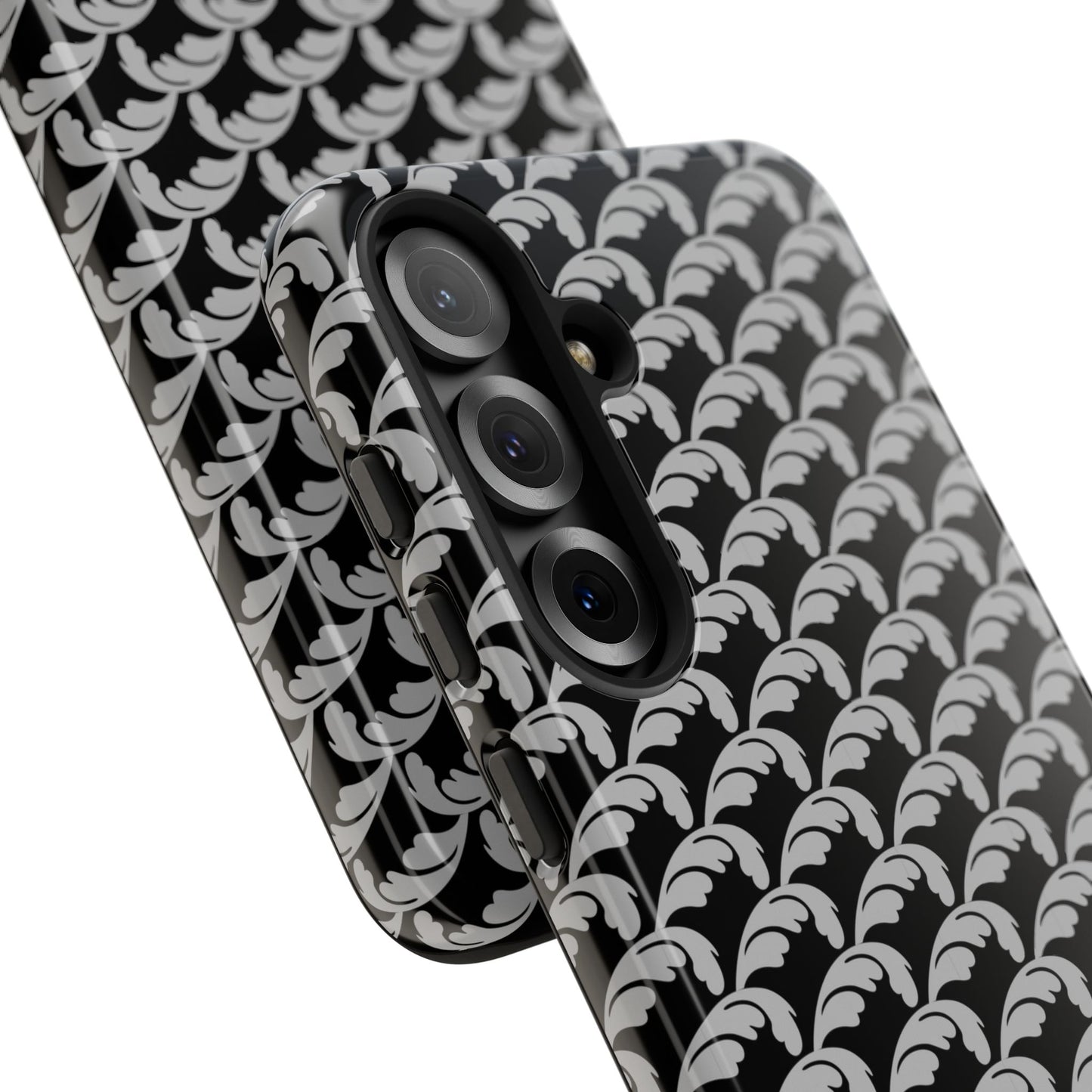 Beautiful Beloved One Flourish (black/silver) - Tough Phone Cases