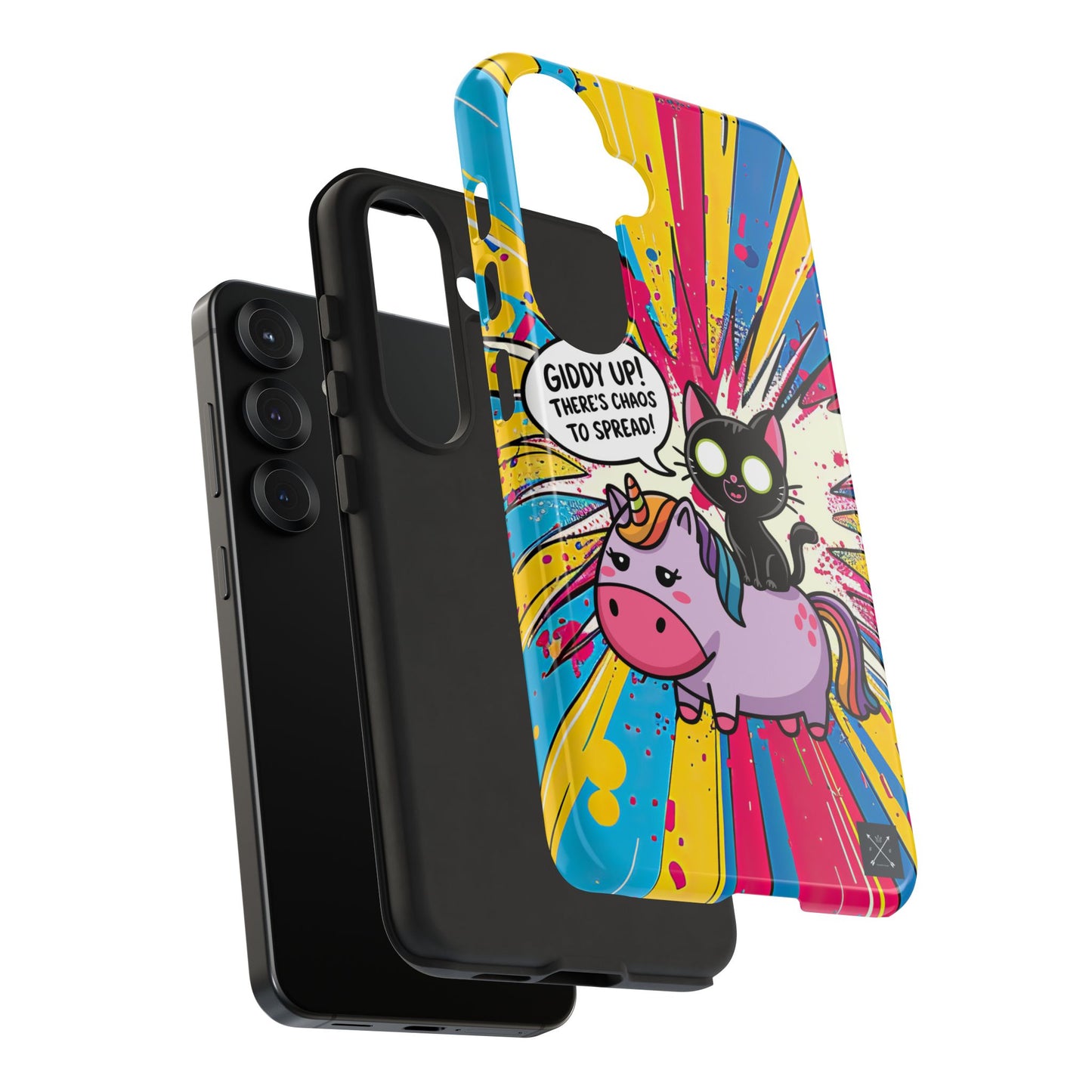 Giddy Up There's Chaos To Spread - Phone Tough Cases