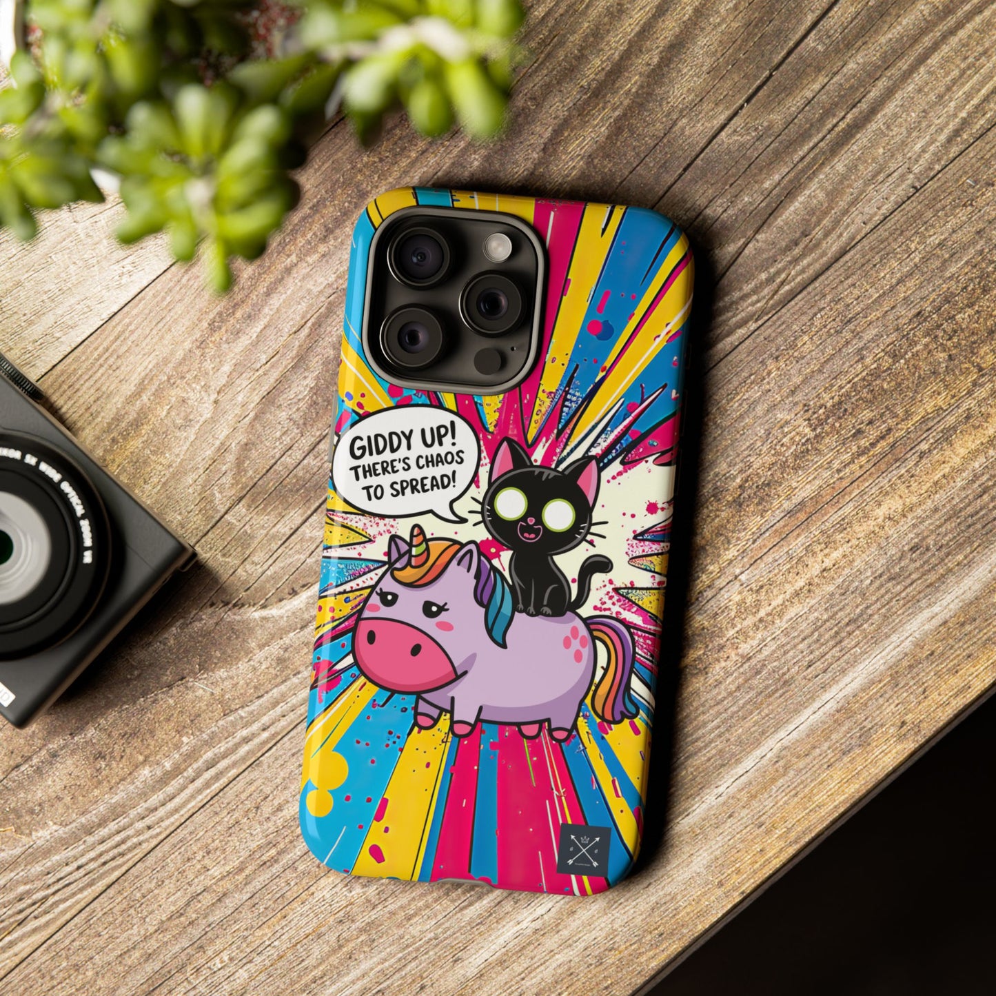 Giddy Up There's Chaos To Spread - Phone Tough Cases