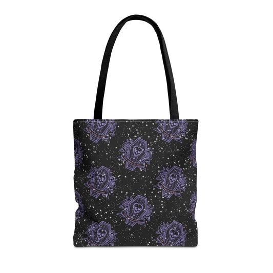 Your Coffin or Mine?(pattern) - Tote Bag (AOP)