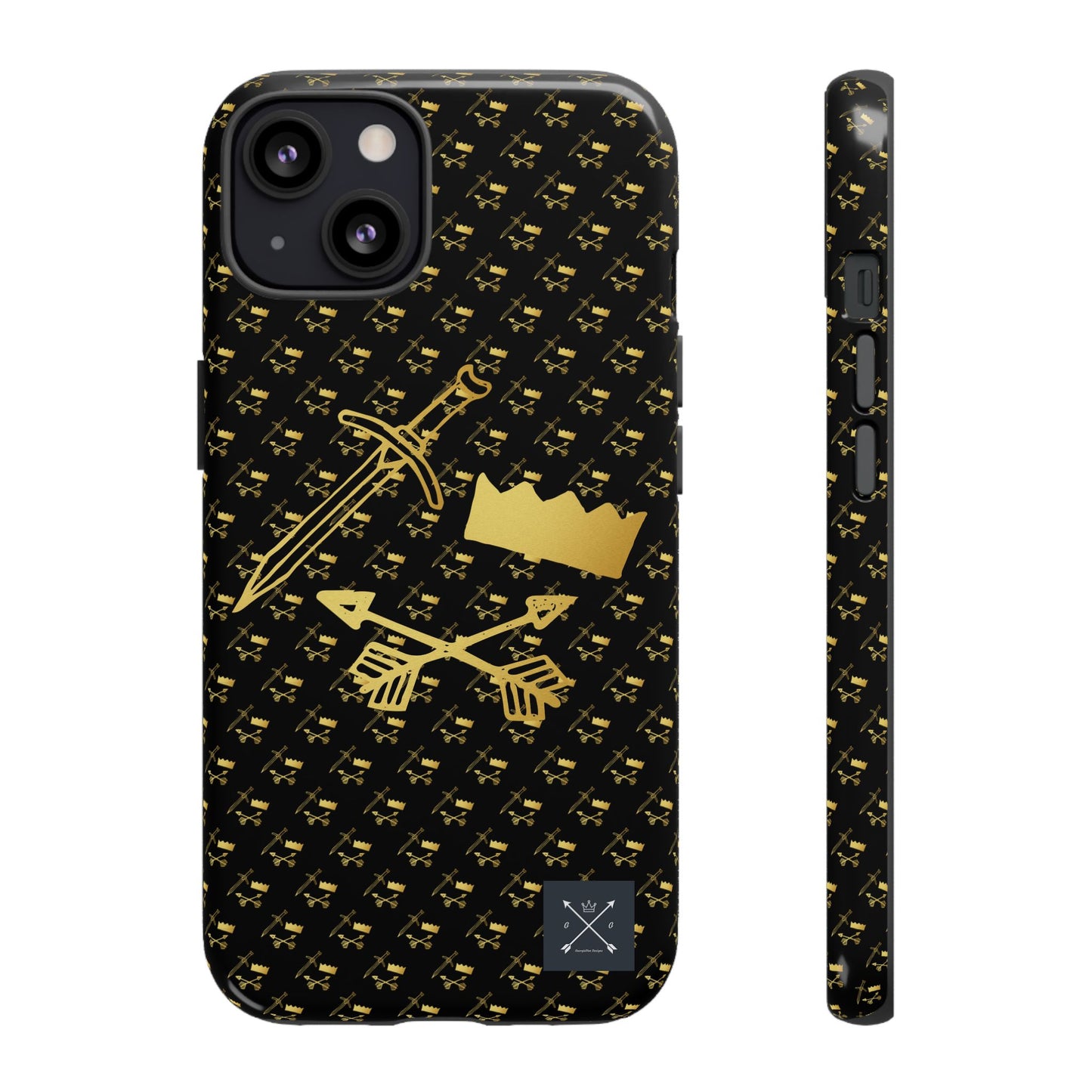 Gold and Bold Warrior - Tough Phone Cases