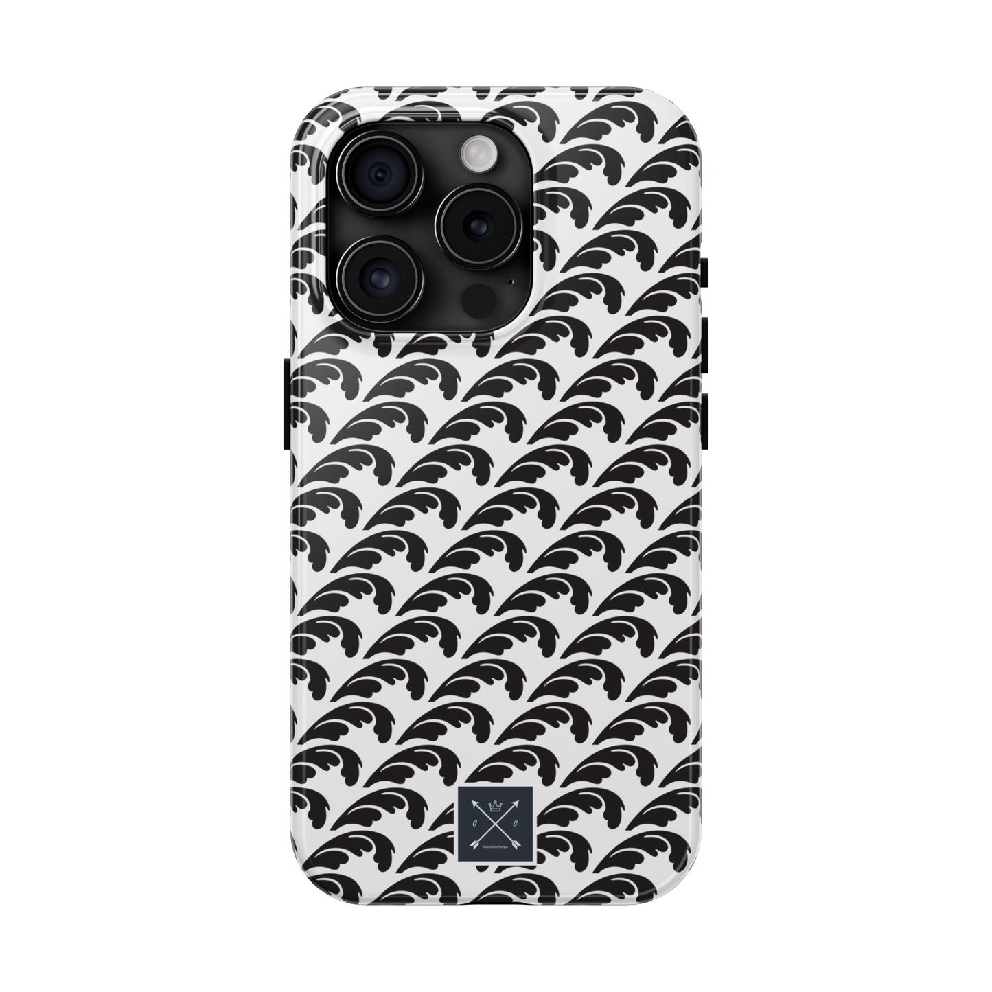 Beautiful Beloved One Flourish (black/white) - Tough Phone Cases