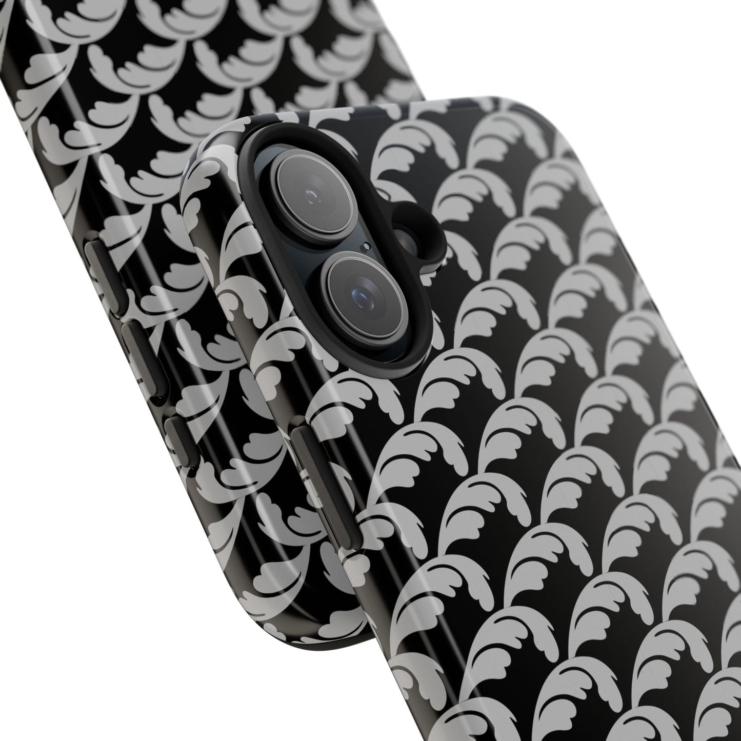 Beautiful Beloved One Flourish (silver/black) - Tough Phone Cases
