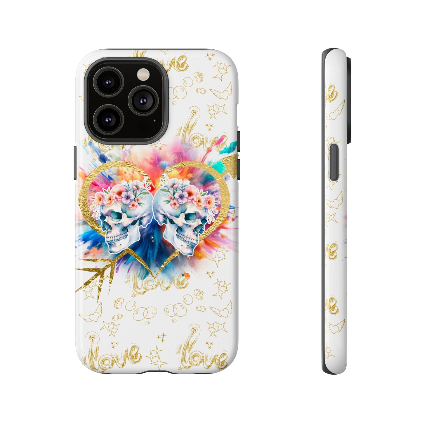 Love is Golden Watercolor - Tough Cases