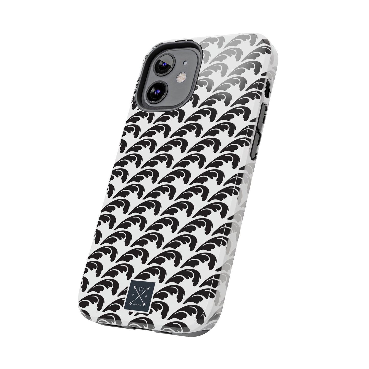 Beautiful Beloved One Flourish (black/white) - Tough Phone Cases
