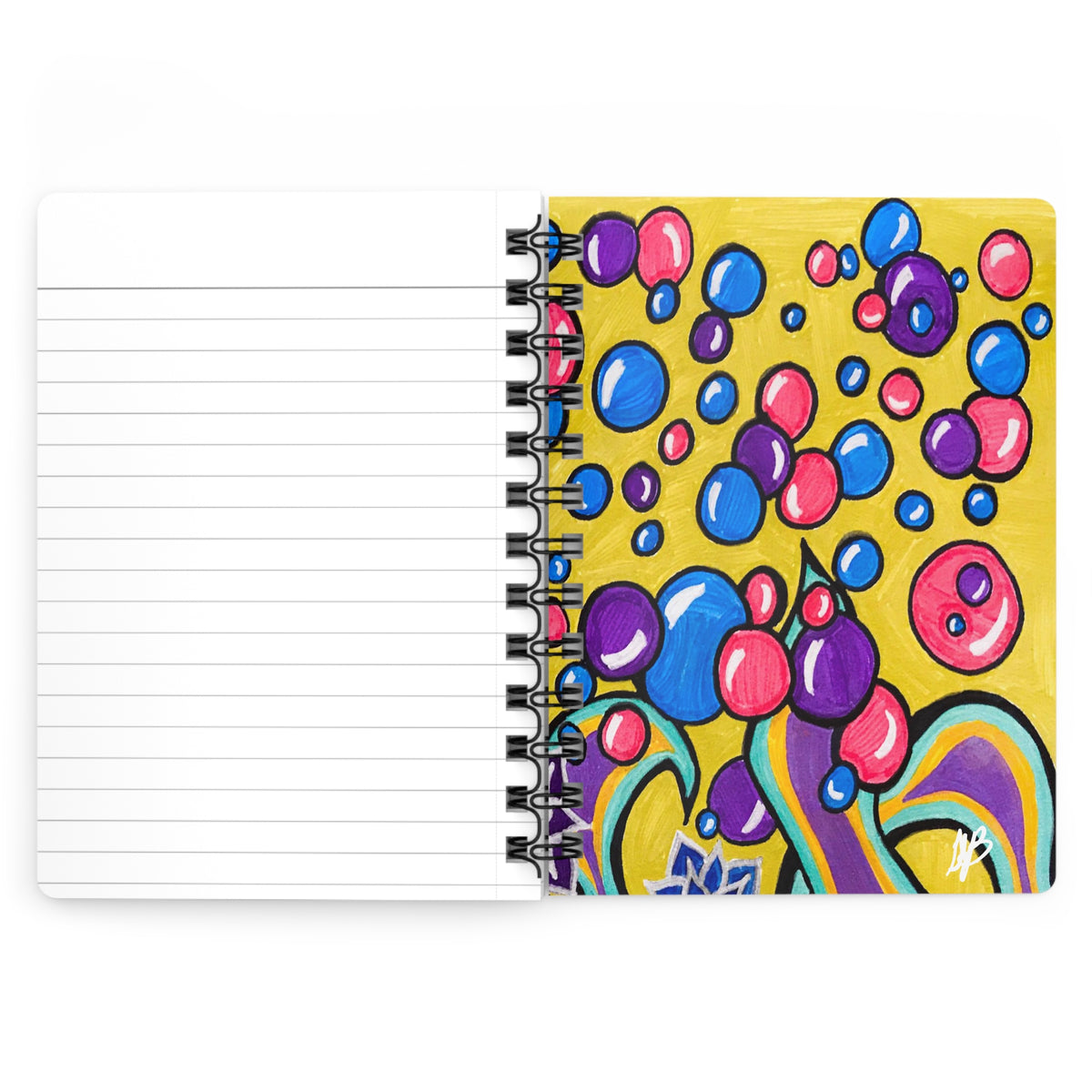 Under the Sea - Spiral Notebook - Ruled Line