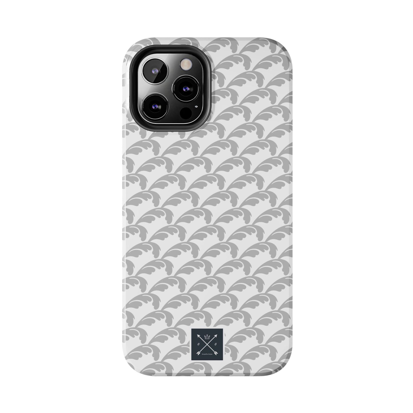 Beautiful Beloved Flourish (white/silver) - Tough Phone Cases