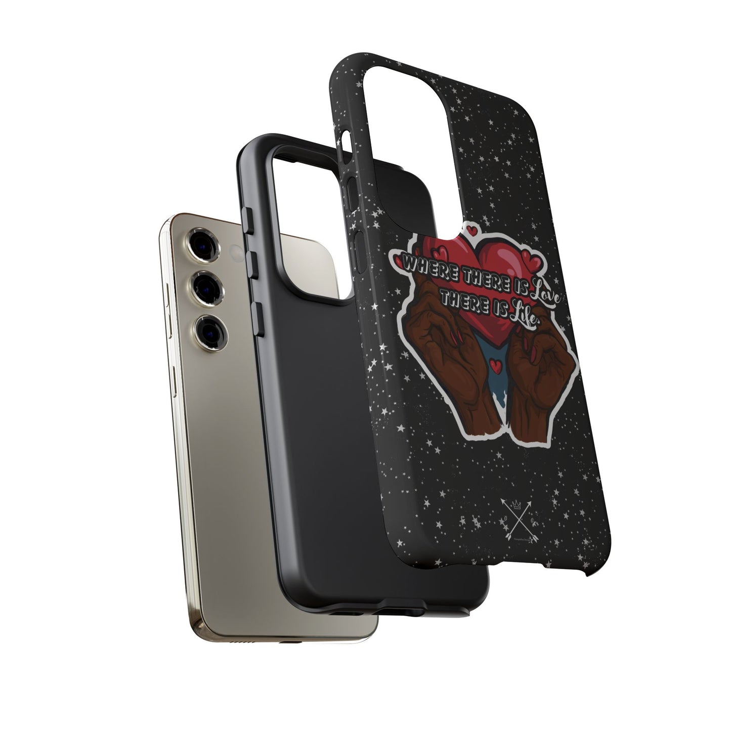 Inspirational Tough Phone Case | Love & Life Design
