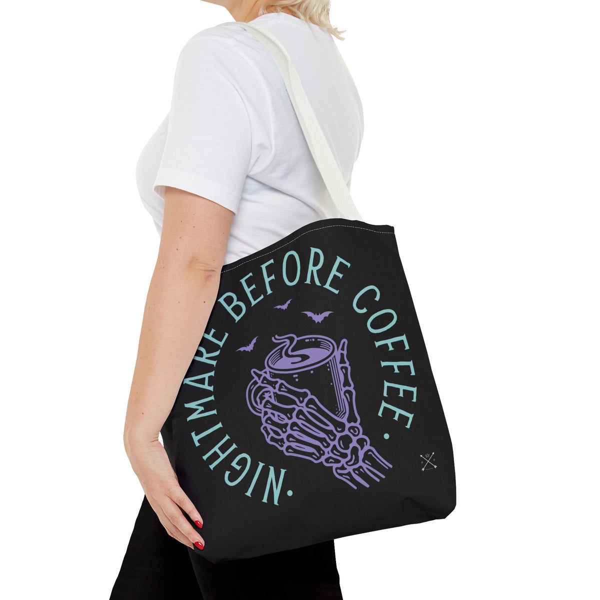 Nightmare Before Coffee - Tote Bag (AOP)