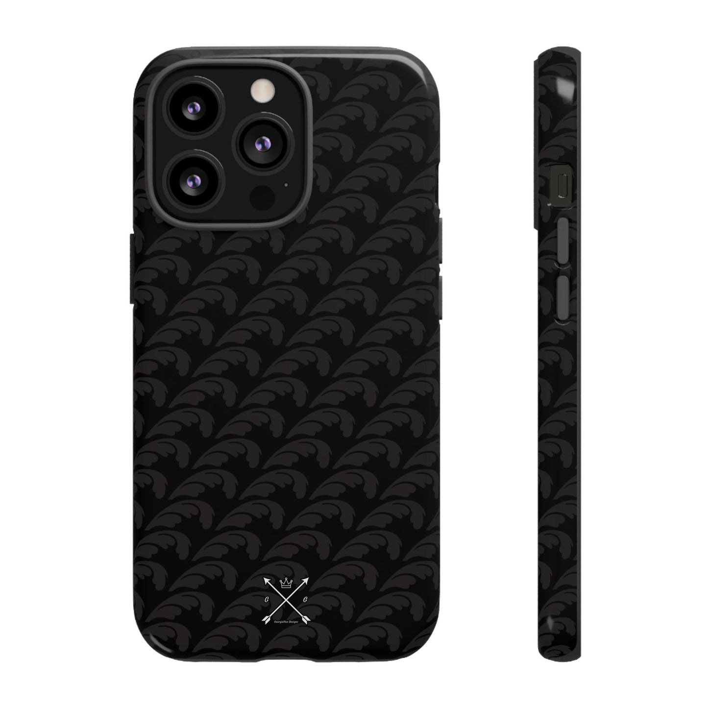 Beautiful Beloved One Flourish - Tough Phone Cases (black/black)
