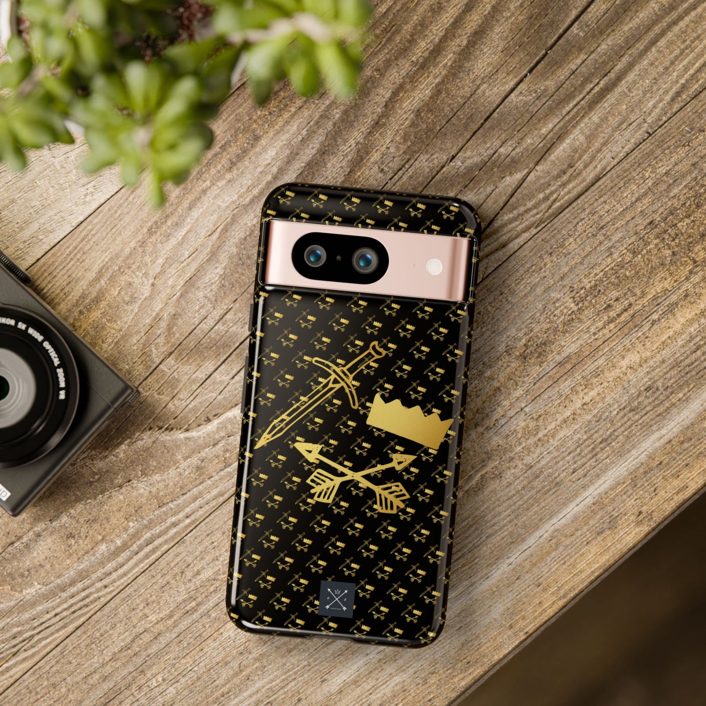 Gold and Bold Warrior - Tough Phone Cases