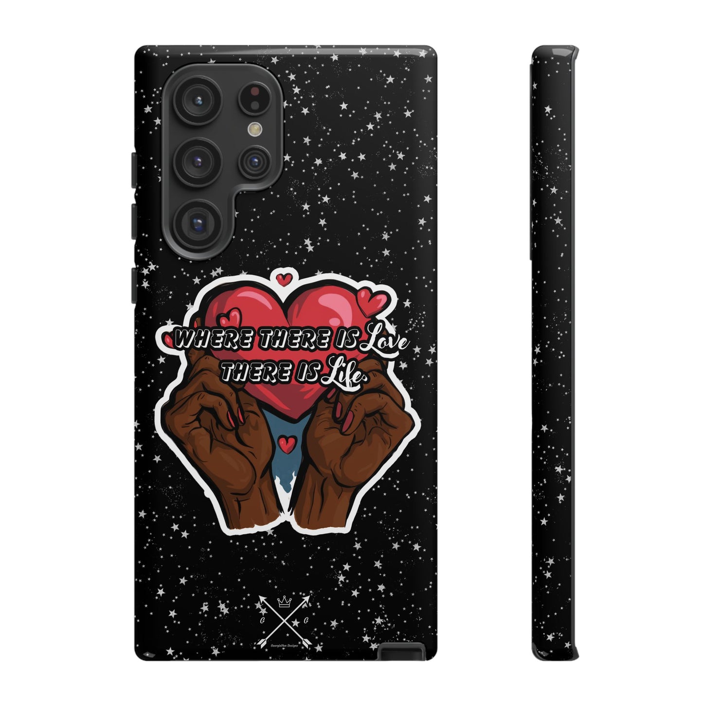 Inspirational Tough Phone Case | Love & Life Design