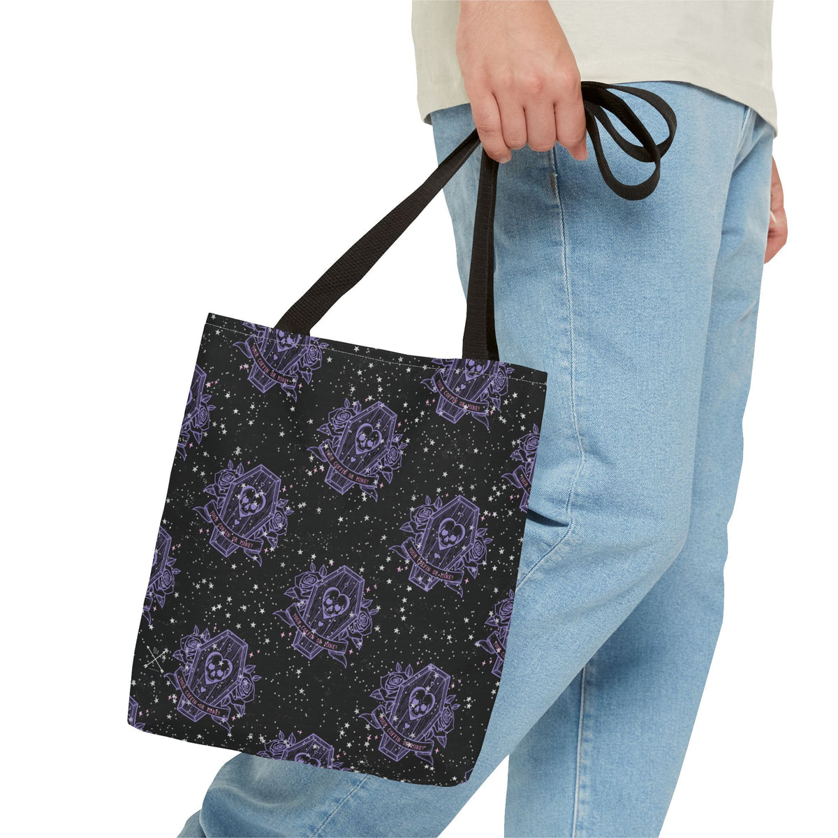 Your Coffin or Mine?(pattern) - Tote Bag (AOP)