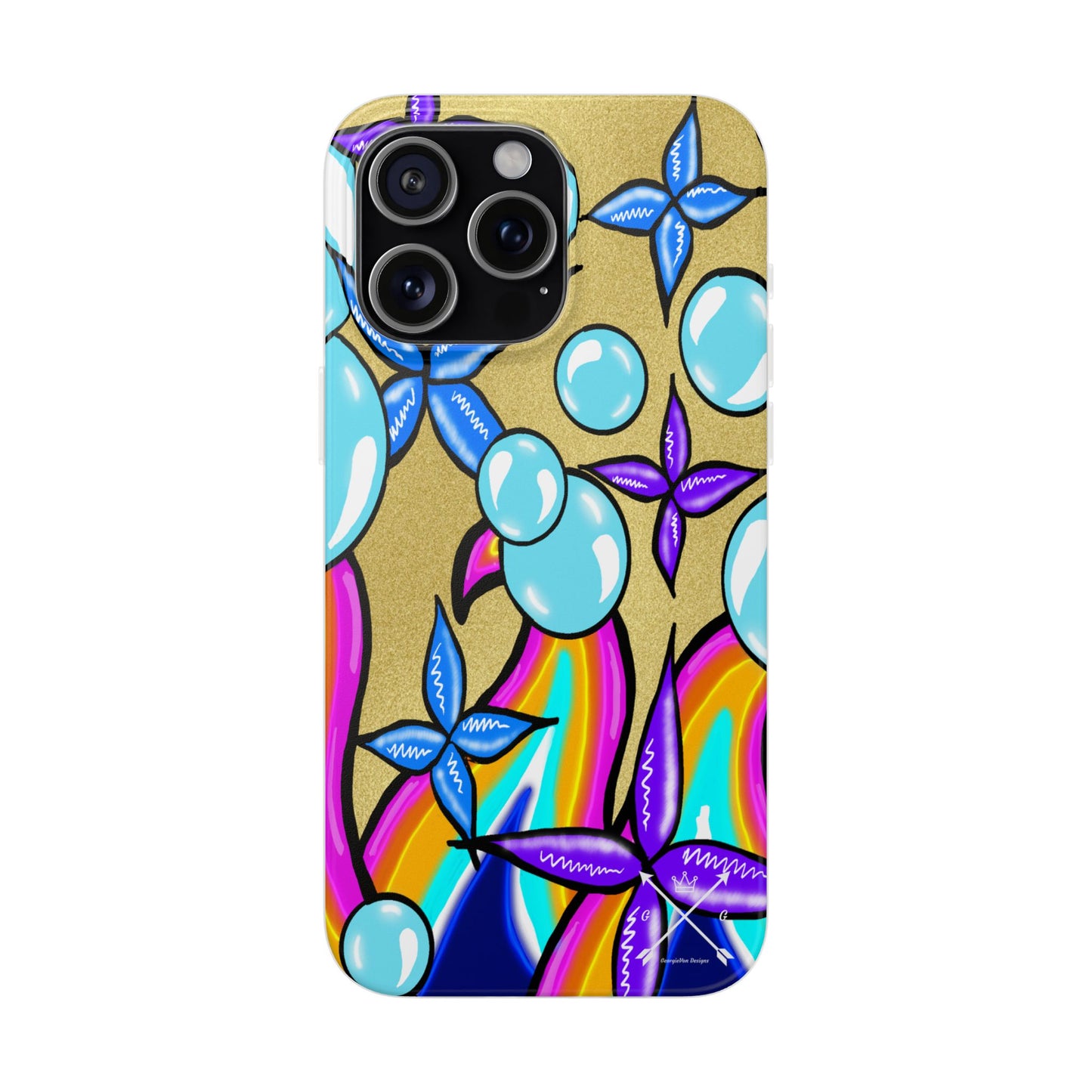 Bubble Rave (multi-colored)- Flexi Phone Cases