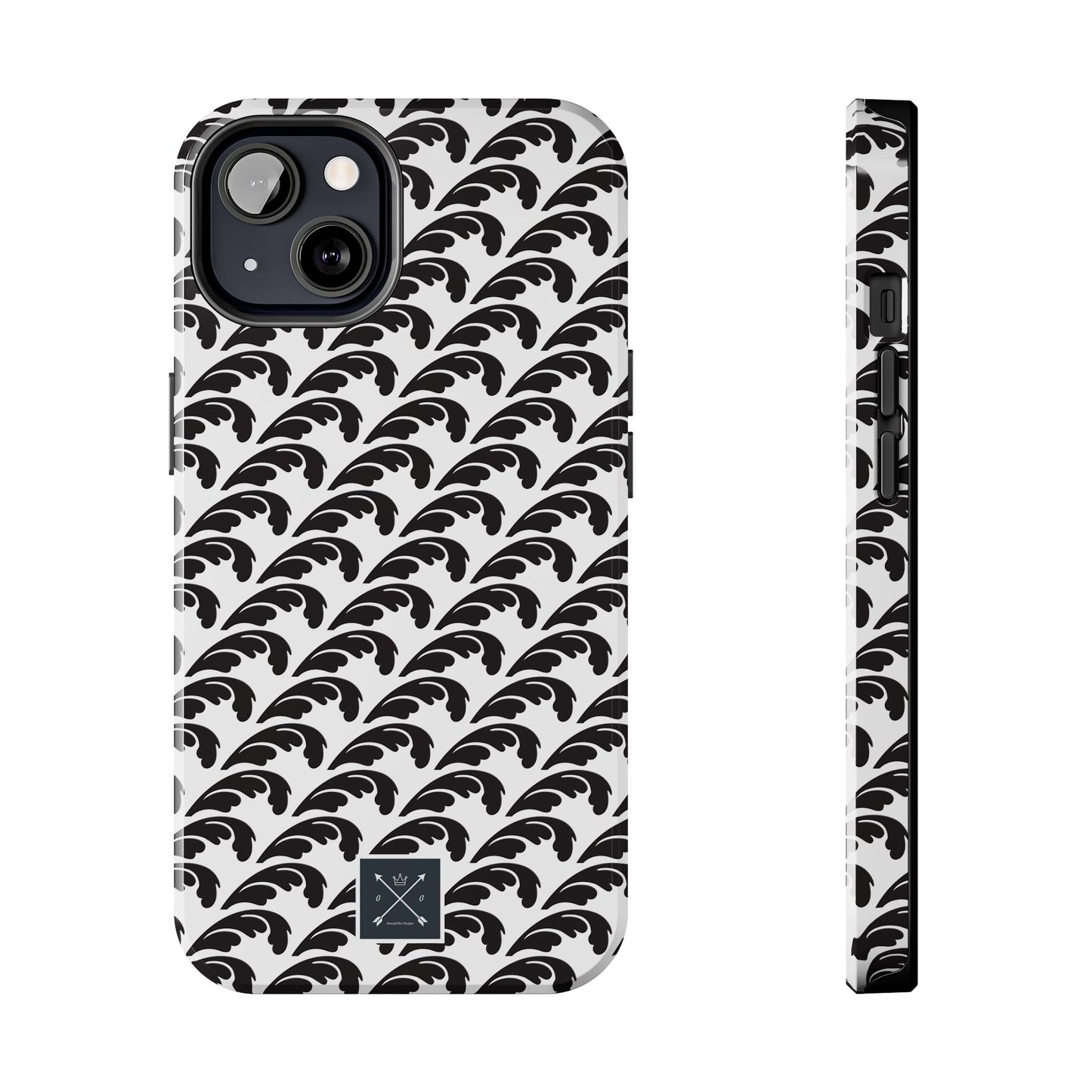 Beautiful Beloved One Flourish (black/white) - Tough Phone Cases