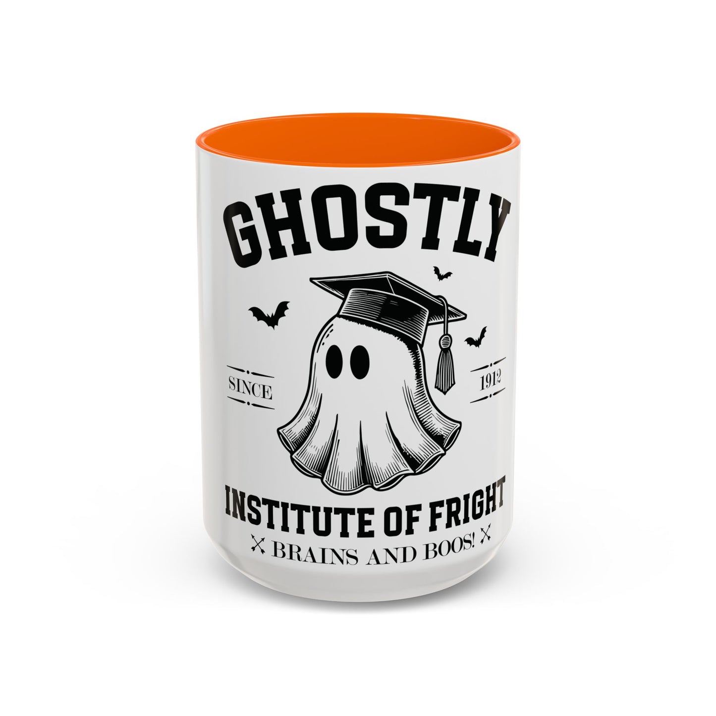 Ghostly Institute of Fright - Accent Coffee Mug (11, 15oz)