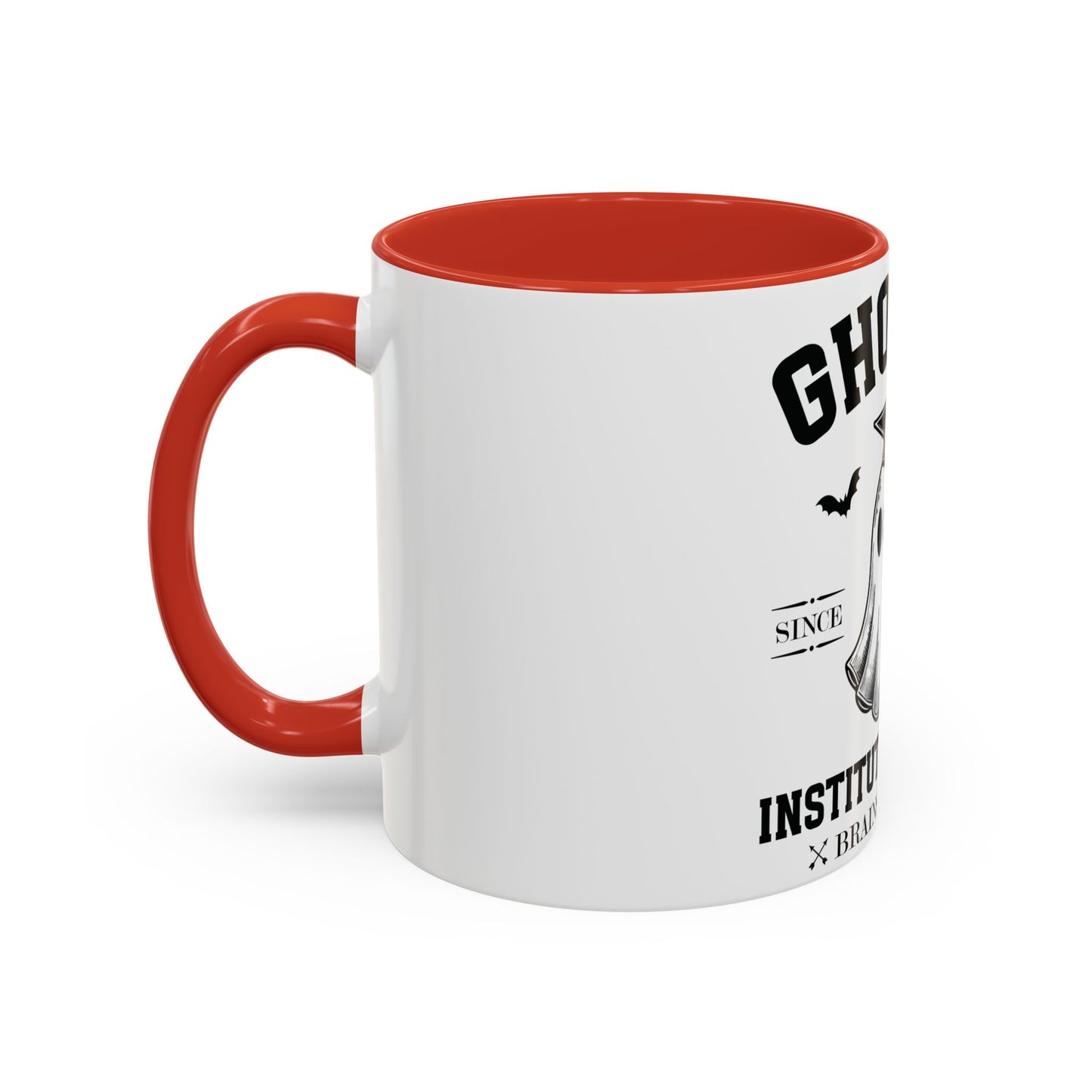 Ghostly Institute of Fright - Accent Coffee Mug (11, 15oz)