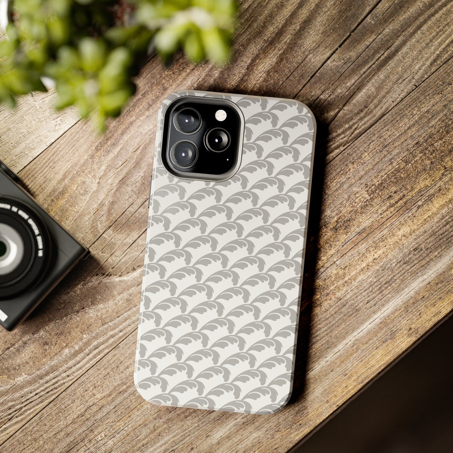 Beautiful Beloved Flourish (white/silver) - Tough Phone Cases