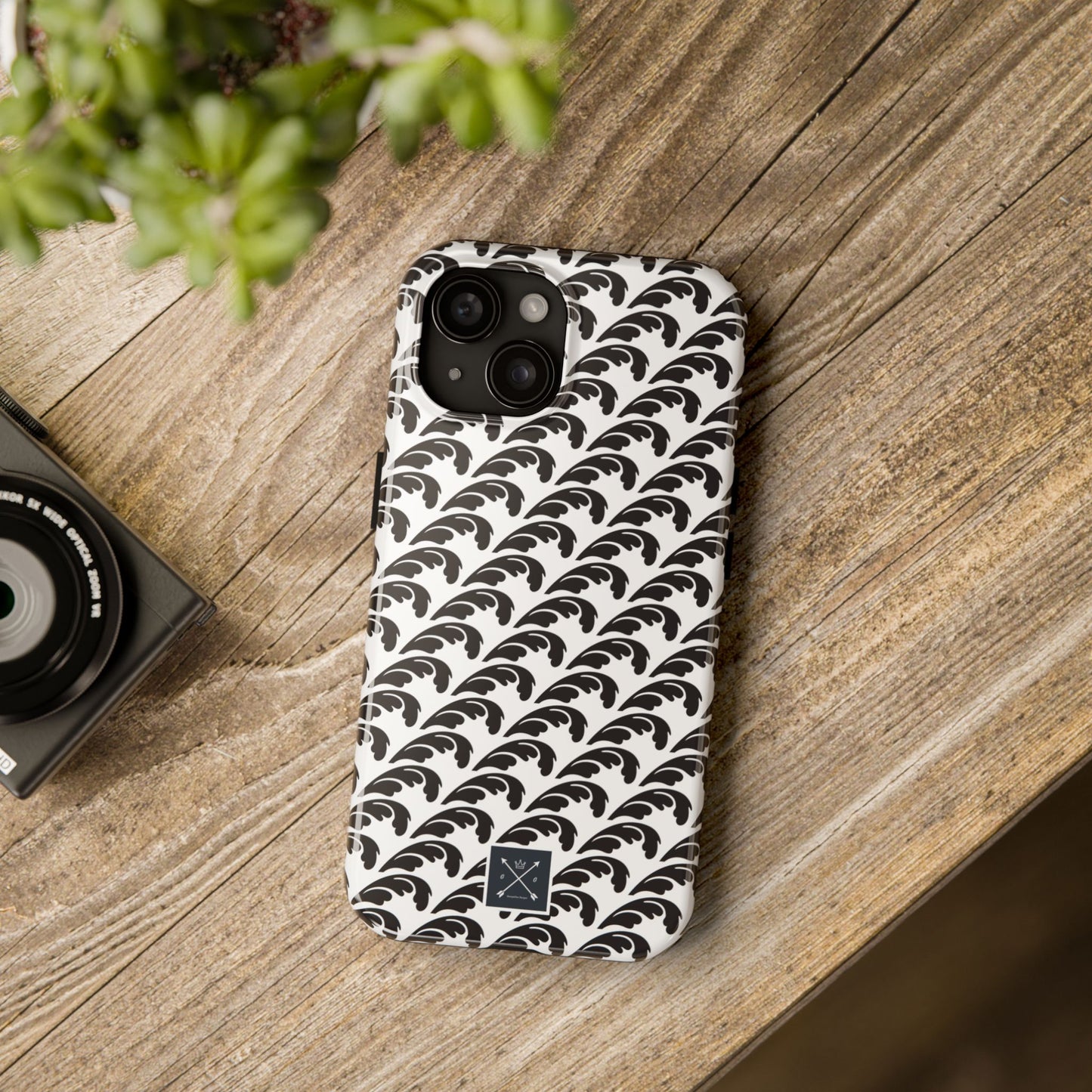 Beautiful Beloved One Flourish (black/white) - Tough Phone Cases