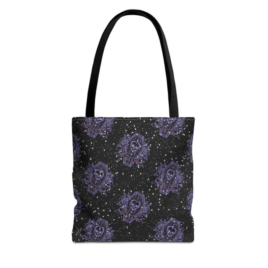 Your Coffin or Mine?(pattern) - Tote Bag (AOP)
