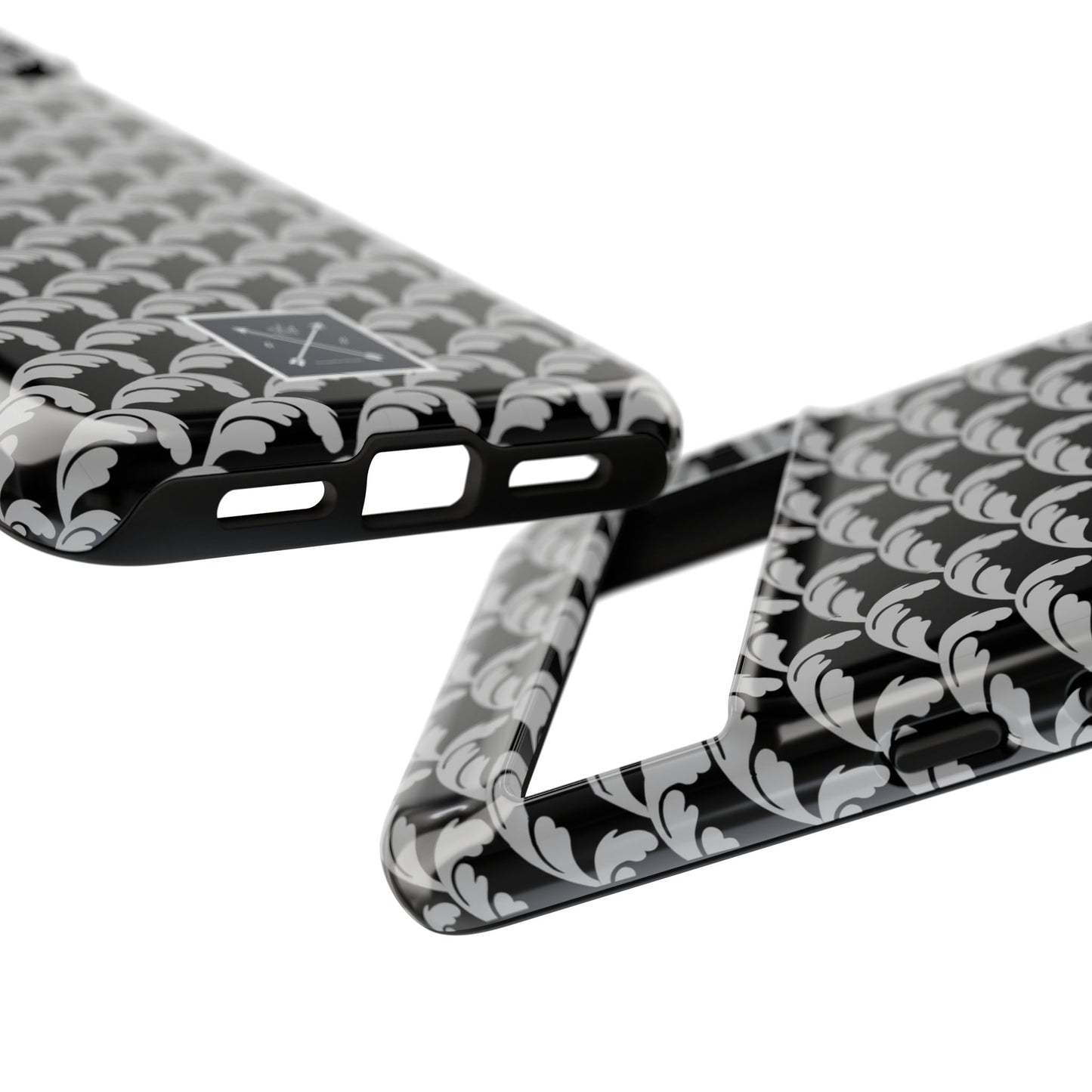 Beautiful Beloved One Flourish (black/silver) - Tough Phone Cases
