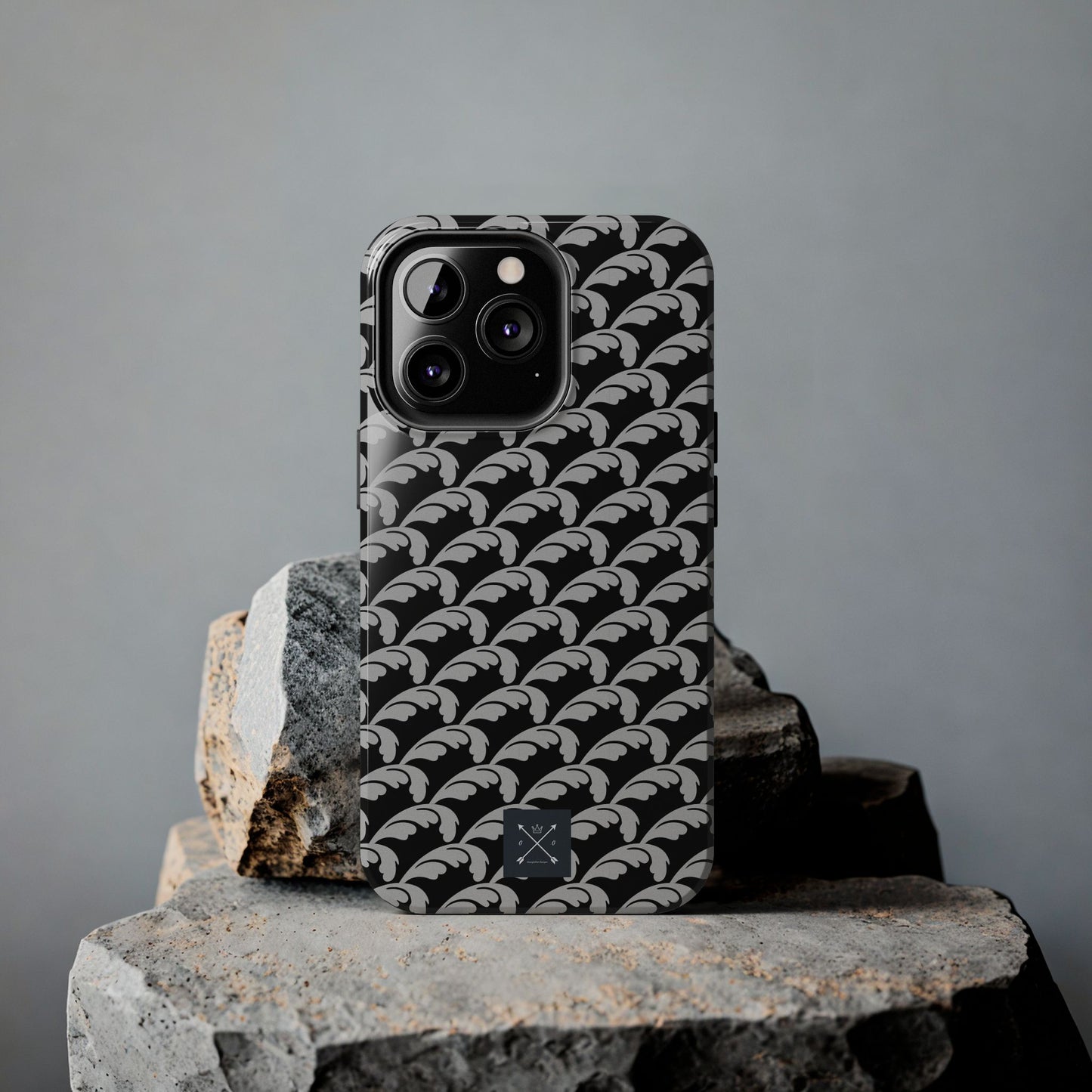 Beautiful Beloved One Flourish (silver/black) - Tough Phone Cases