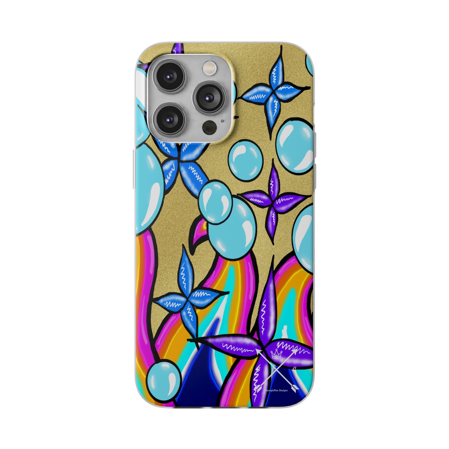 Bubble Rave (multi-colored)- Flexi Phone Cases