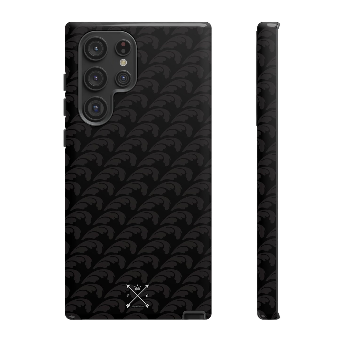 Beautiful Beloved One Flourish - Tough Phone Cases (black/black)