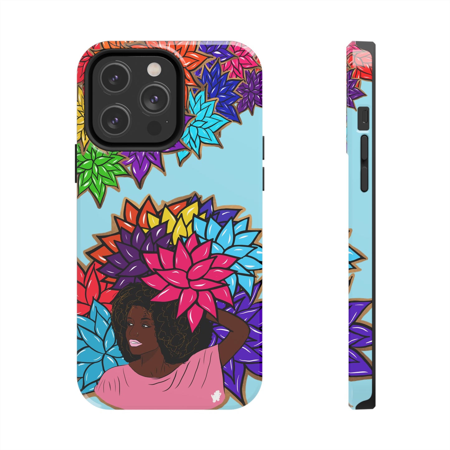 Beauty with Flowers - Tough Phone Cases