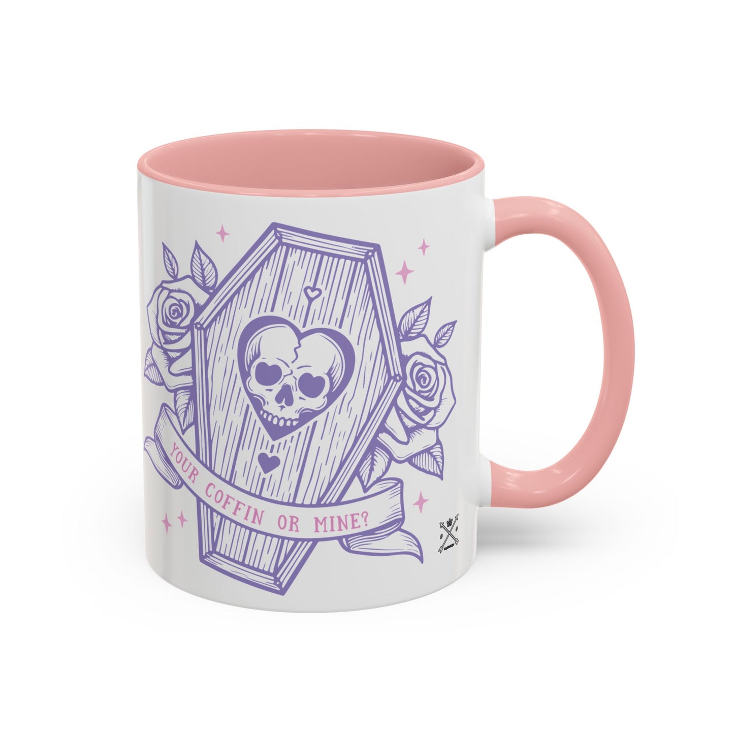 Your Coffin or Mine? - Accent Coffee Mug (11, 15oz)