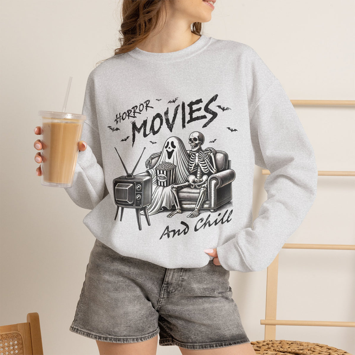 Horror Movies and Chill - Sweatshirt