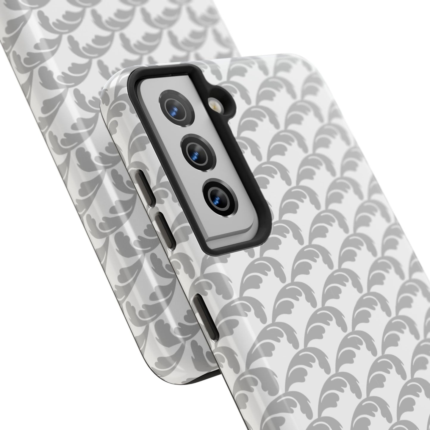 Beautiful Beloved Flourish (white/silver) - Tough Phone Cases
