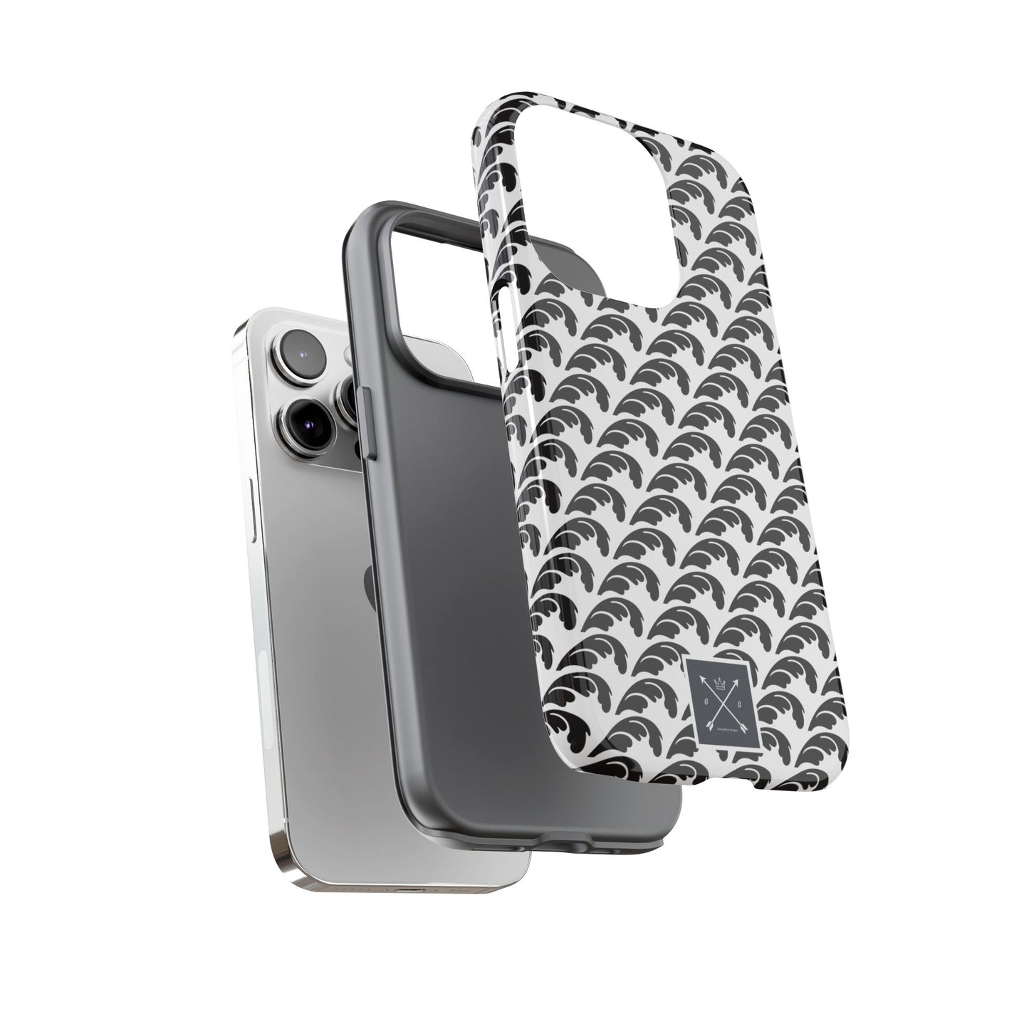 Beautiful Beloved One Flourish (black/white) - Tough Phone Cases