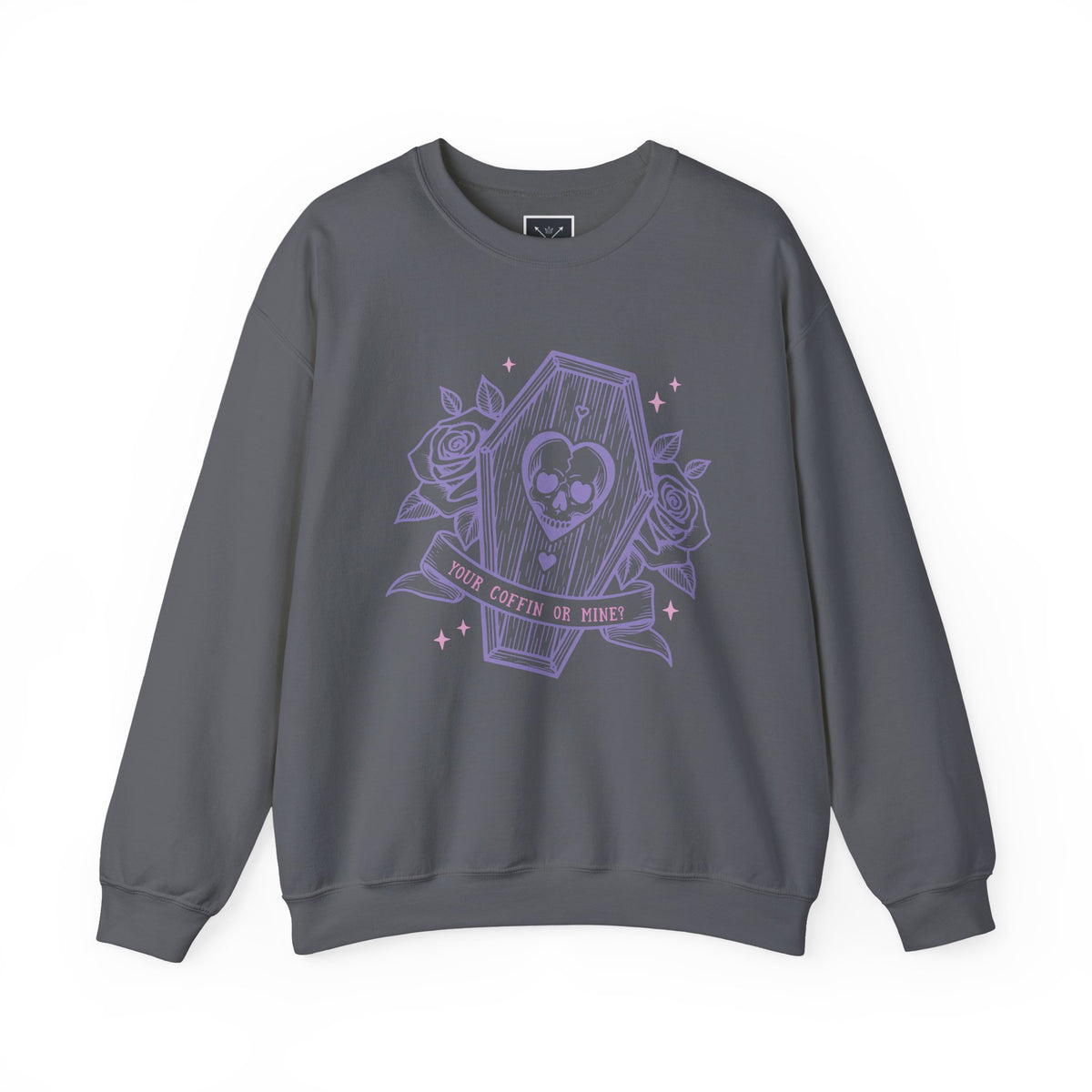Your Coffin or Mine? - Unisex Heavy Blend™ Crewneck Sweatshirt
