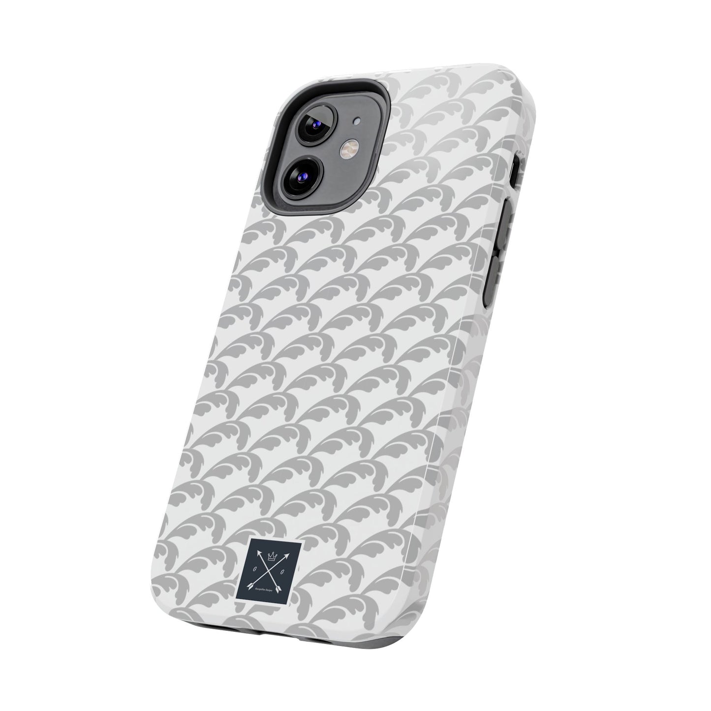 Beautiful Beloved Flourish (white/silver) - Tough Phone Cases