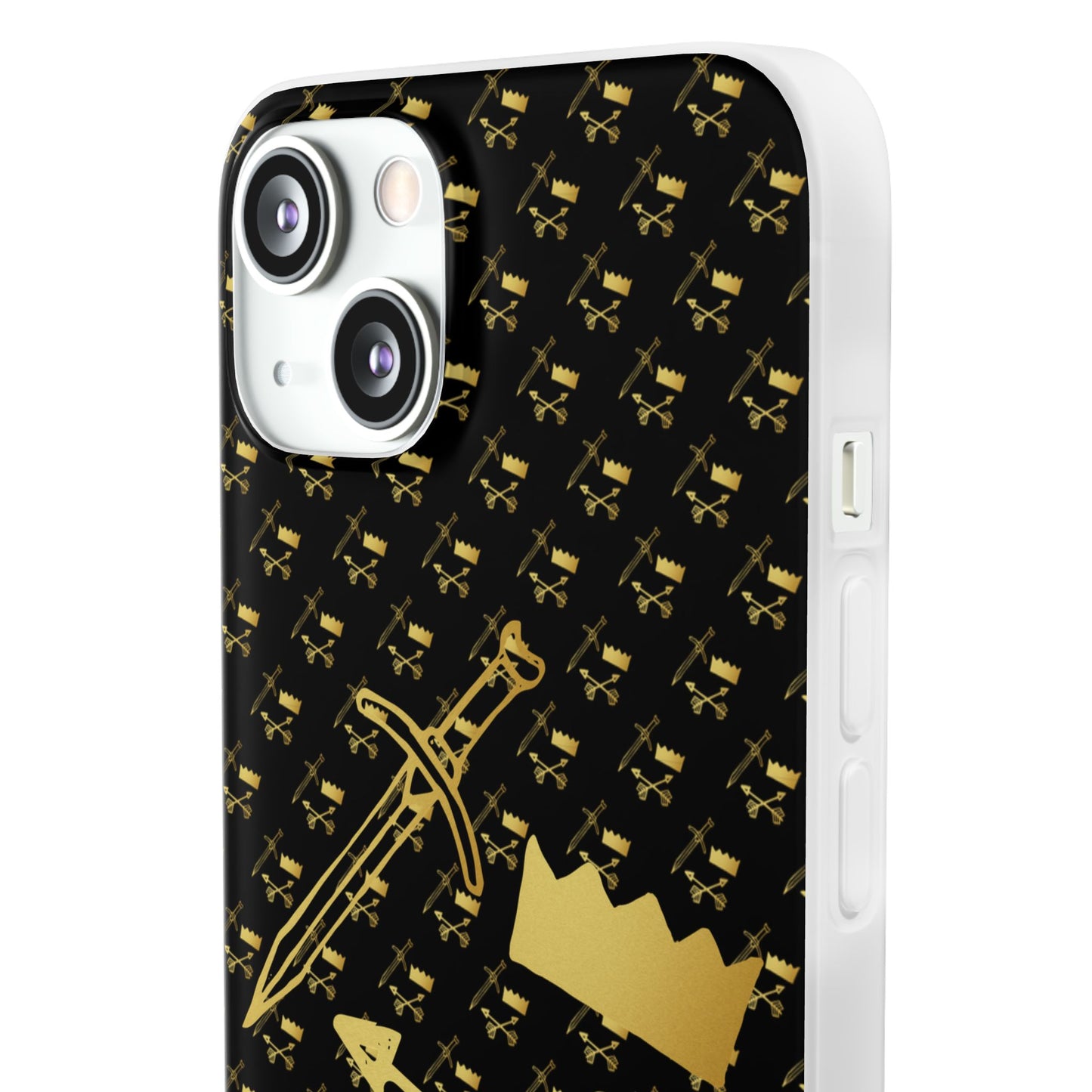 Gold and Bold Warrior - Flexi  Phone Cases