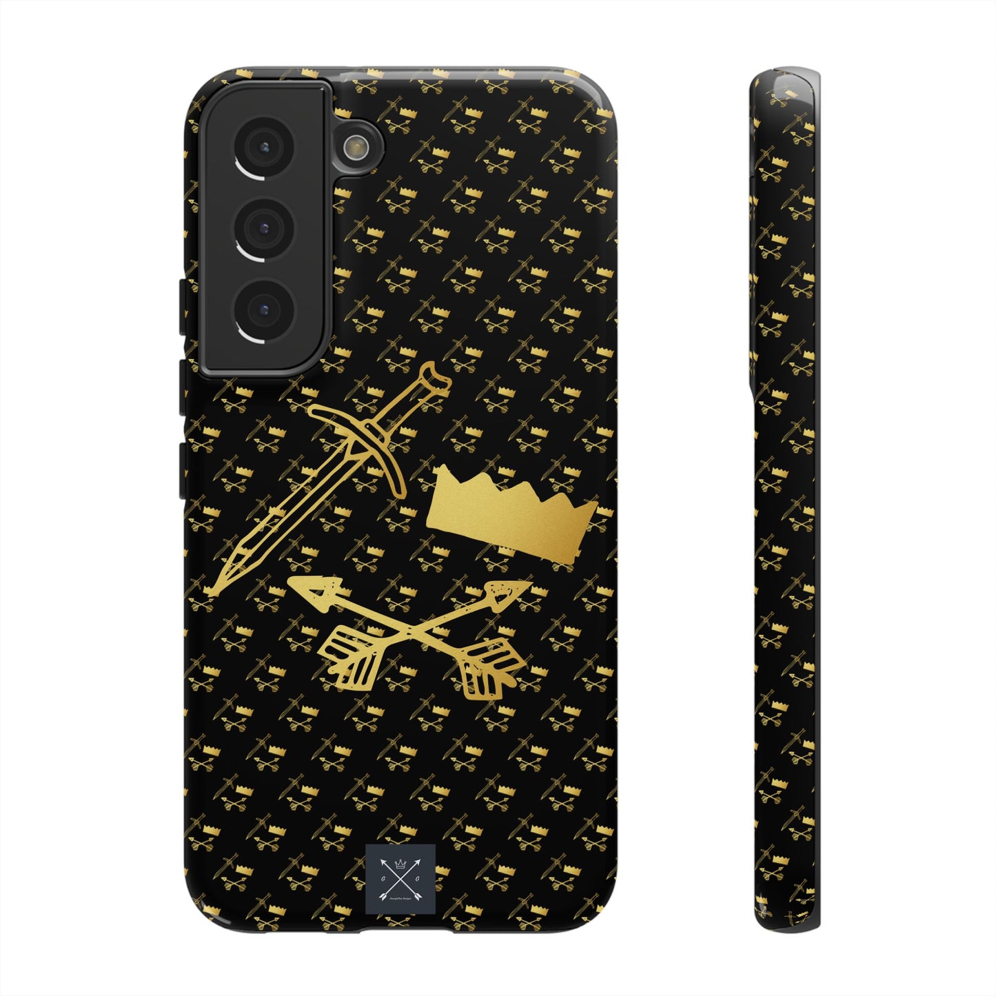 Gold and Bold Warrior - Tough Phone Cases