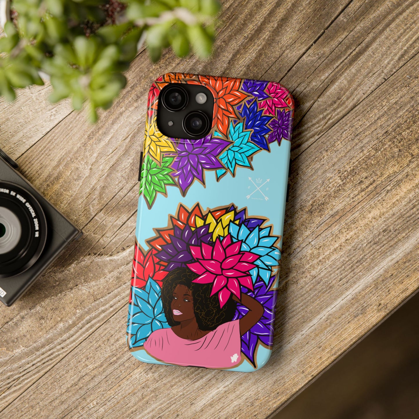 Beauty with Flowers - Tough Phone Cases