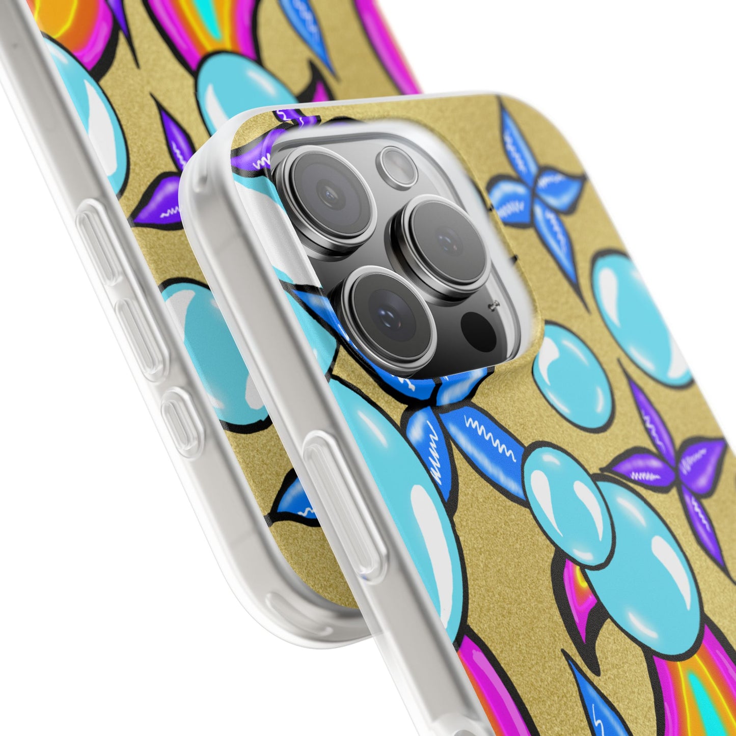 Bubble Rave (multi-colored)- Flexi Phone Cases
