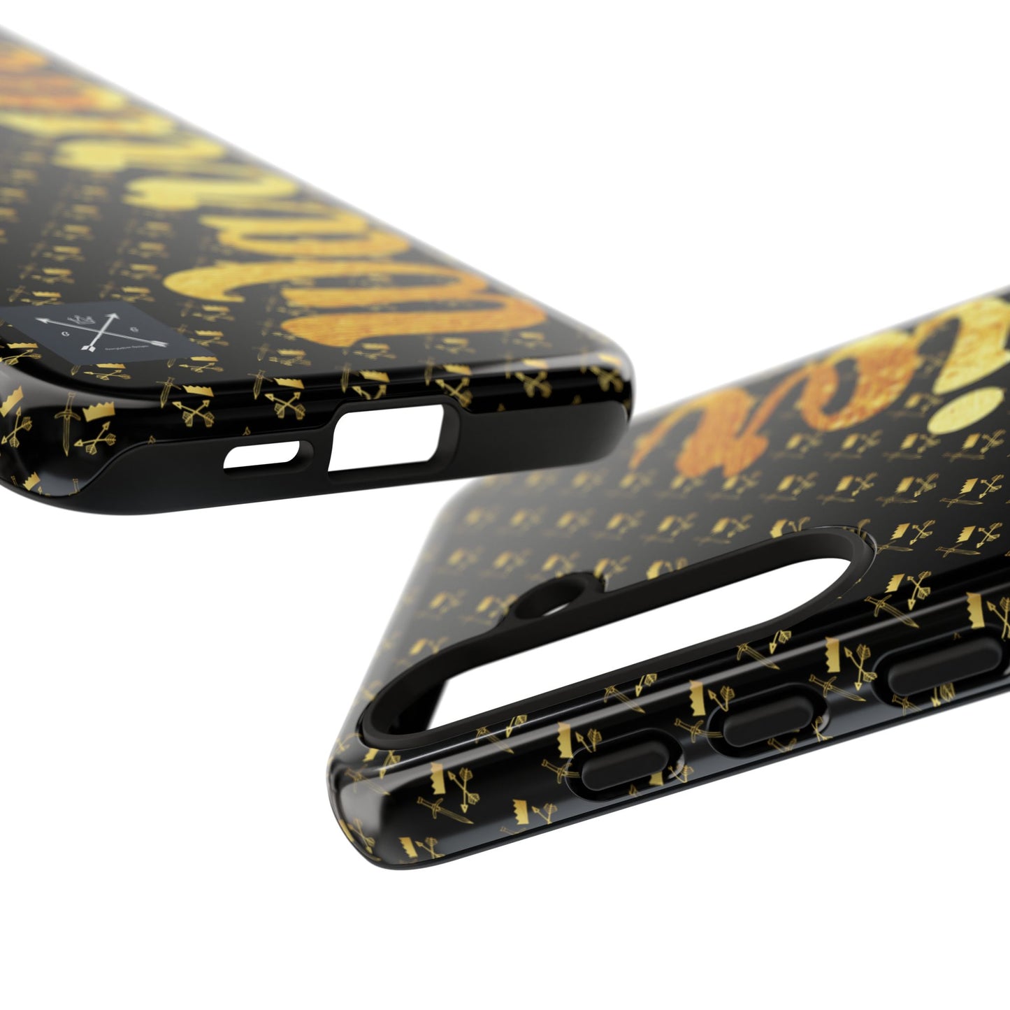 Gold and Bold Warrior - Tough Phone Cases
