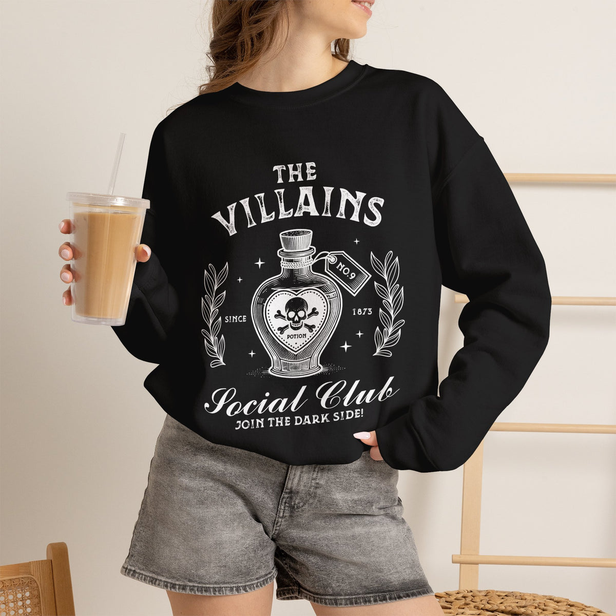 The Villains Social Club - Unisex Heavy Blend™ Crewneck Sweatshirt