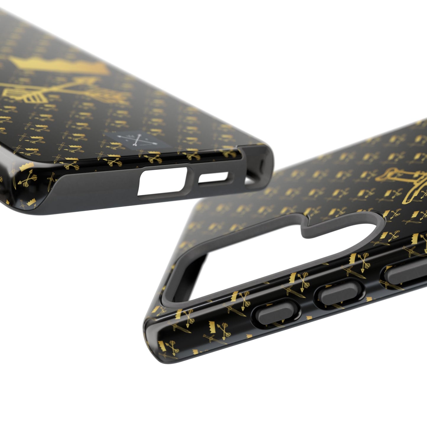 Gold and Bold Warrior - Tough Phone Cases